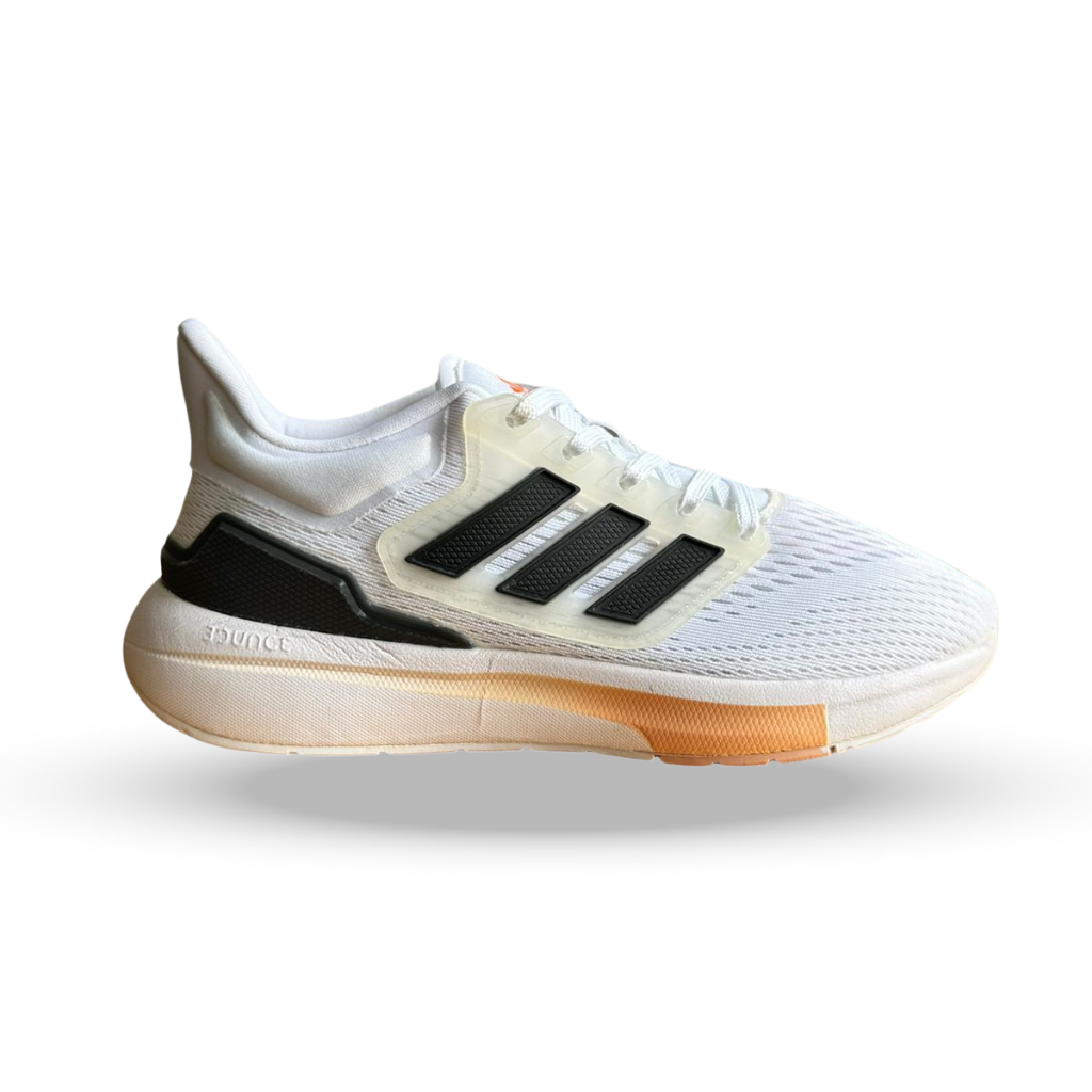 ADIDAS EQ21 RUN BLANCO CON NEGRO